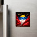 Antigua and Barbuda – Abstract Ülke Bayraklı Buzdolap Magneti