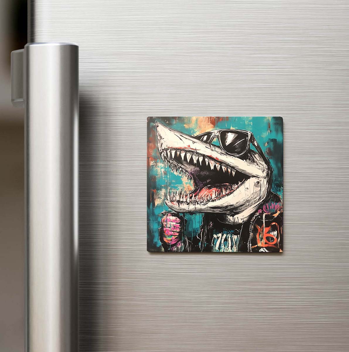 Barracuda - Barakuda - Güneş Gözlüklü Style - Buzdolap Magneti