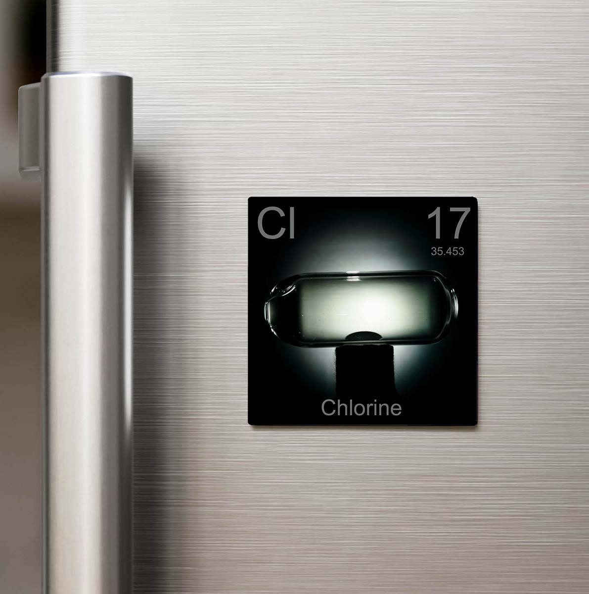Chlorine (Klor) Elementi – Buzdolap Magneti