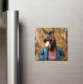 Donkey - Eşek - Güneş Gözlüklü Style - Buzdolap Magneti