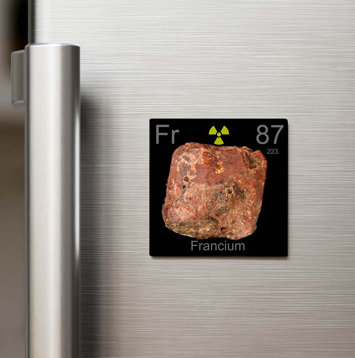 Francium (Fransiyum) Elementi – Buzdolap Magneti