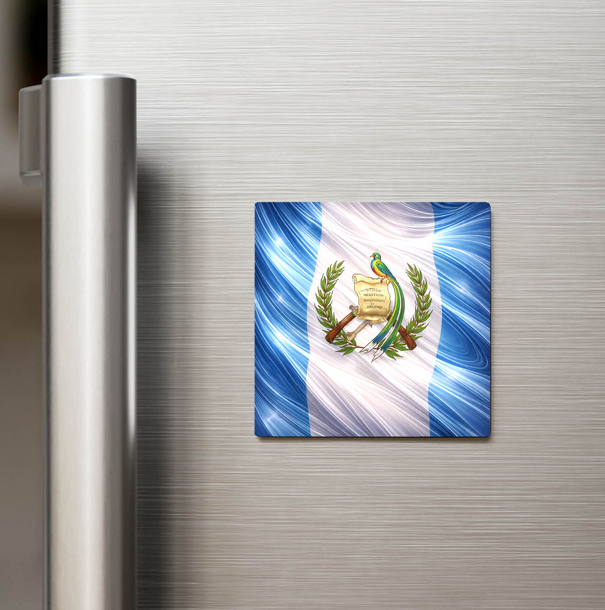 Guatemala – Guatemala – Abstract Ülke Bayraklı Buzdolap Magneti