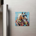 Horse - At - Güneş Gözlüklü Style - Buzdolap Magneti