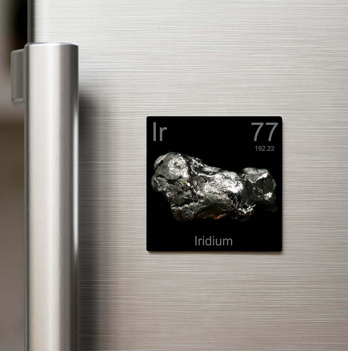 Iridium (İridyum) Elementi – Buzdolap Magneti