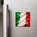 İtalya – Italy – Abstract Ülke Bayraklı Buzdolap Magneti