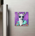 Llama - Lama - Güneş Gözlüklü Style - Buzdolap Magneti