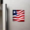 Liberya – Liberia – Abstract Ülke Bayraklı Buzdolap Magneti