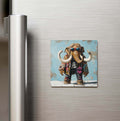 Mammoth - Mamut - Güneş Gözlüklü Style - Buzdolap Magneti