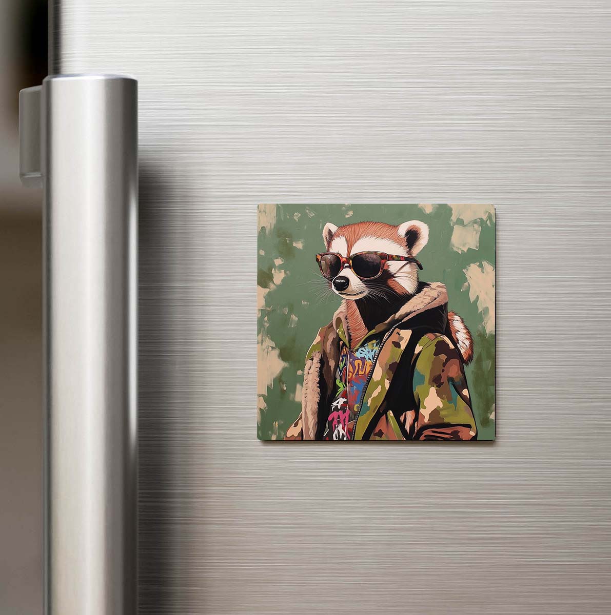 Marten - Sansar - Güneş Gözlüklü Style - Buzdolap Magneti