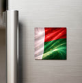 Madagaskar – Madagascar – Abstract Ülke Bayraklı Buzdolap Magneti