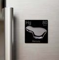 Mercury (Cıva) Elementi – Buzdolap Magneti