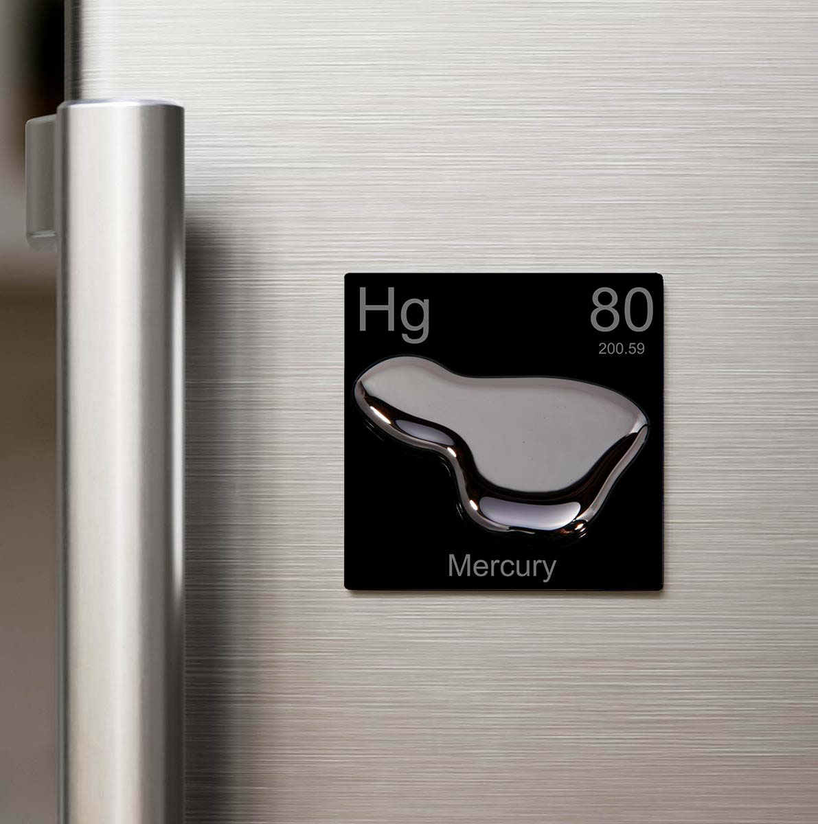 Mercury (Cıva) Elementi – Buzdolap Magneti