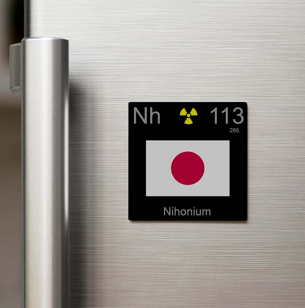 Nihonium (Nihonyum) Elementi – Buzdolap Magneti