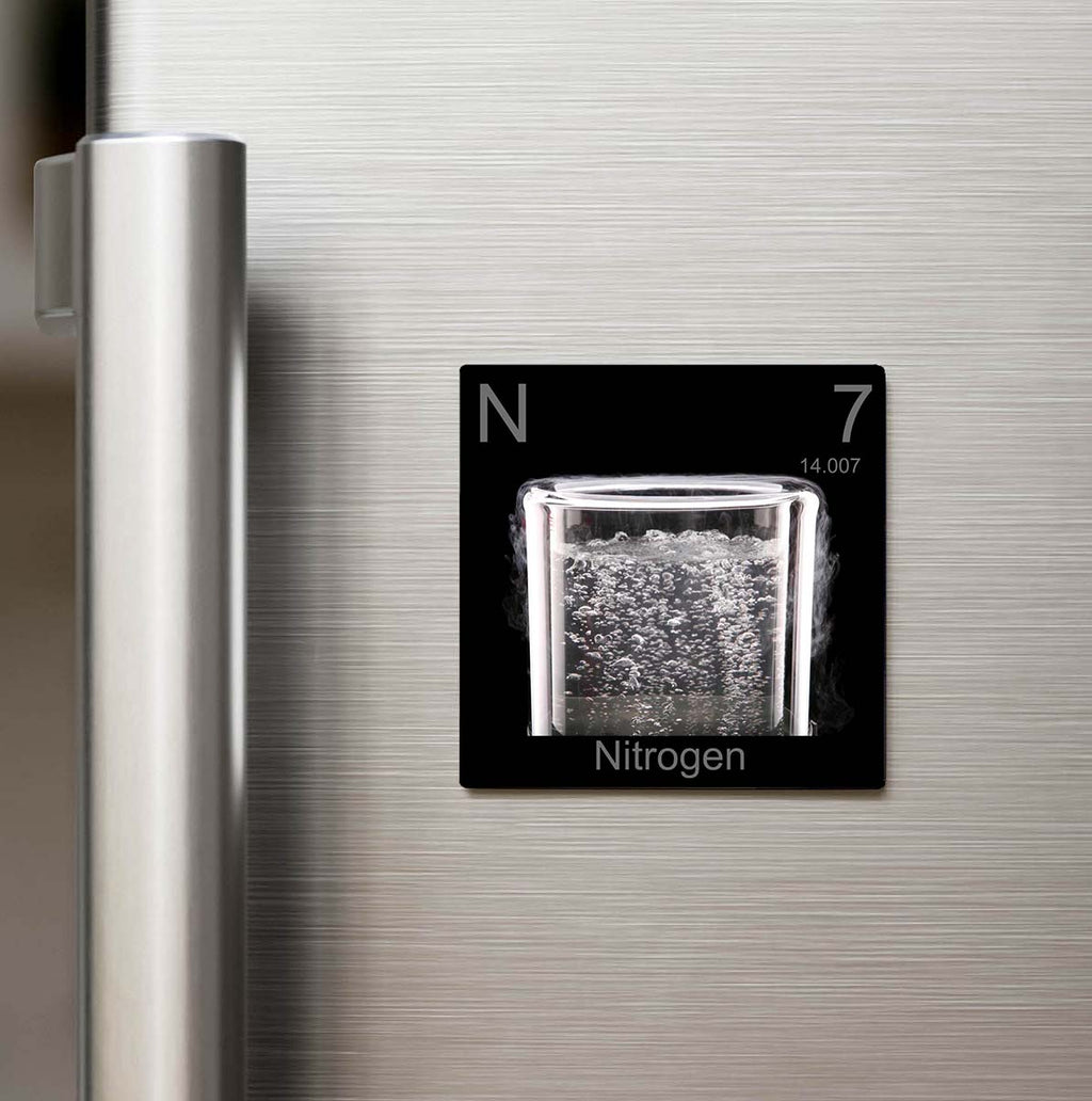 Nitrogen (Azot) Elementi – Buzdolap Magneti