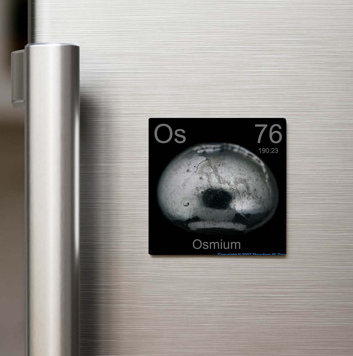 Osmium (Osmiyum) Elementi – Buzdolap Magneti