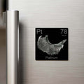 Platinum (Platin) Elementi – Buzdolap Magneti