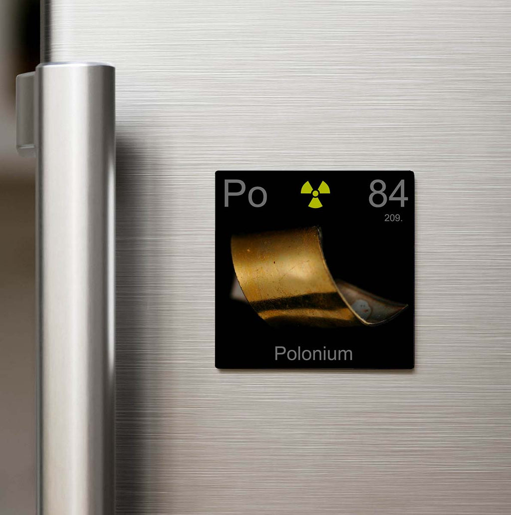 Polonium (Polonyum) Elementi – Buzdolap Magneti