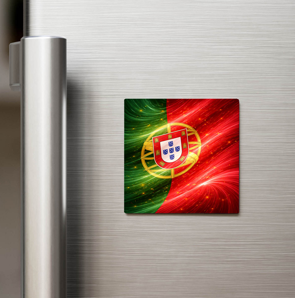 Portekiz – Portugal – Abstract Ülke Bayraklı Buzdolap Magneti