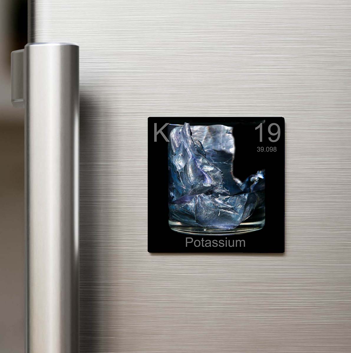 Potassium (Potasyum) Elementi – Buzdolap Magneti