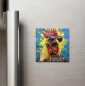 Rooster - Horoz - Güneş Gözlüklü Style - Buzdolap Magneti