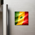 Senegal – Senegal – Abstract Ülke Bayraklı Buzdolap Magneti