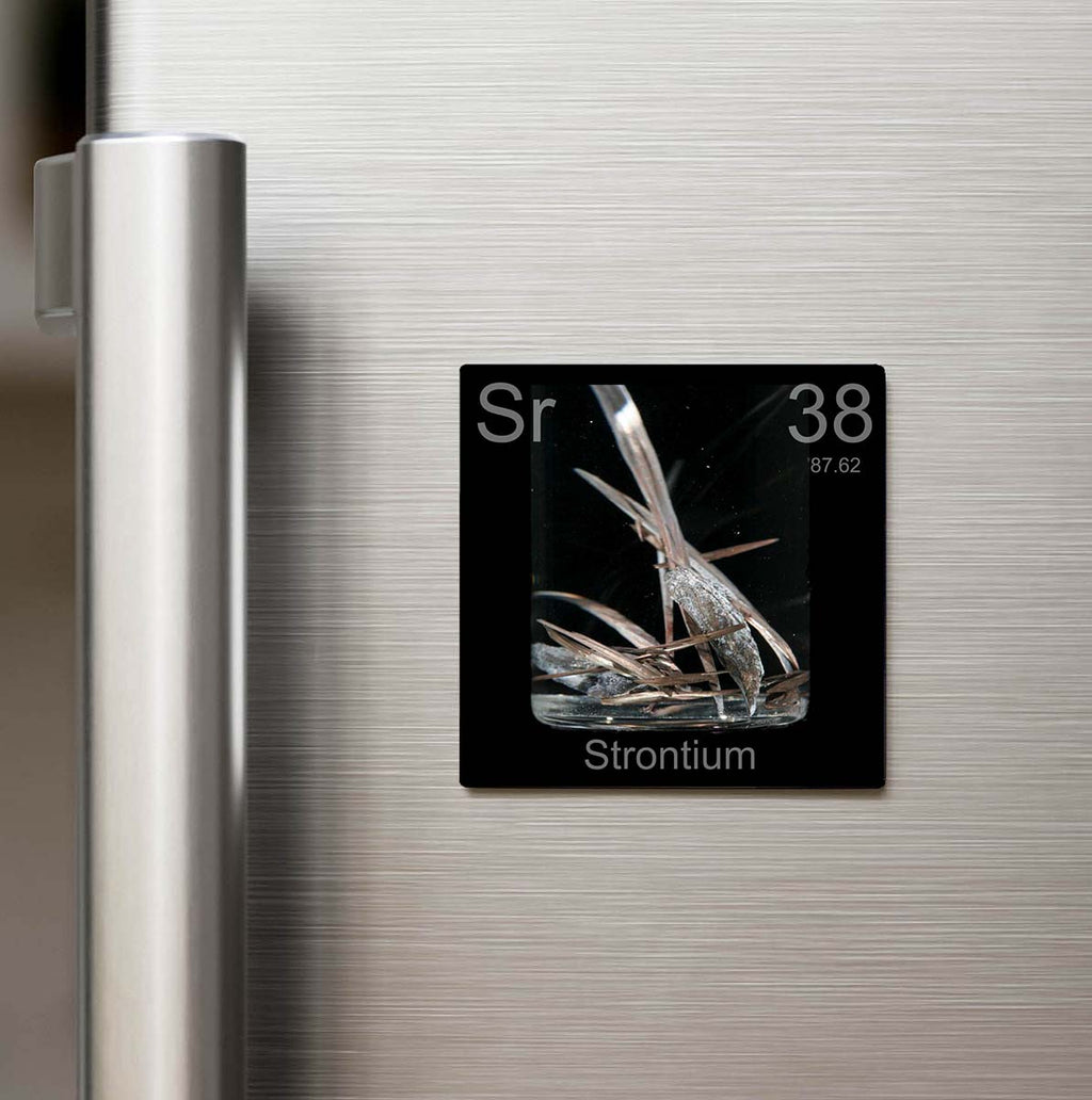 Strontium (Stronsiyum) Elementi – Buzdolap Magneti