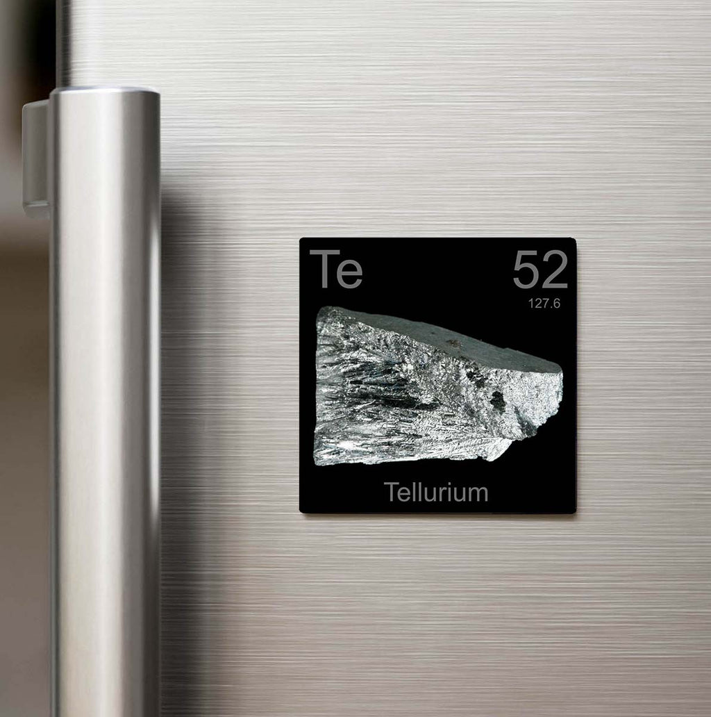 Tellurium (Tellür) Elementi – Buzdolap Magneti