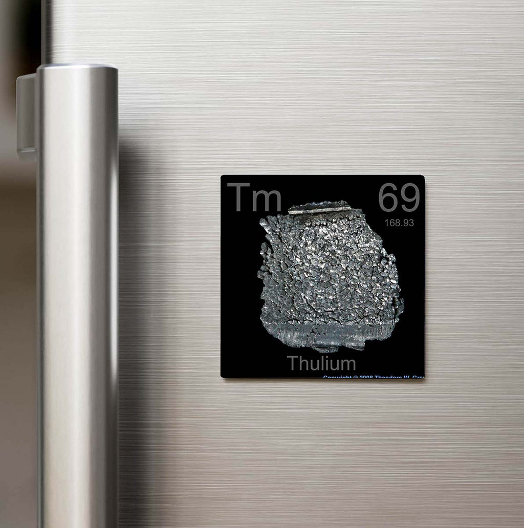 Thulium (Tulyum) Elementi – Buzdolap Magneti