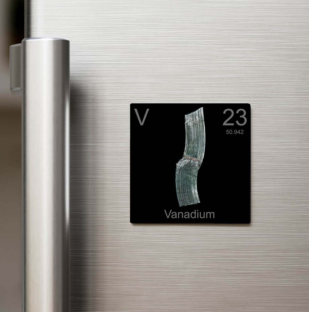 Vanadium (Vanadyum) Elementi – Buzdolap Magneti
