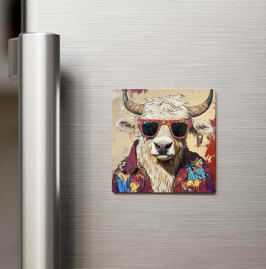 Yak - Yak - Güneş Gözlüklü Style - Buzdolap Magneti