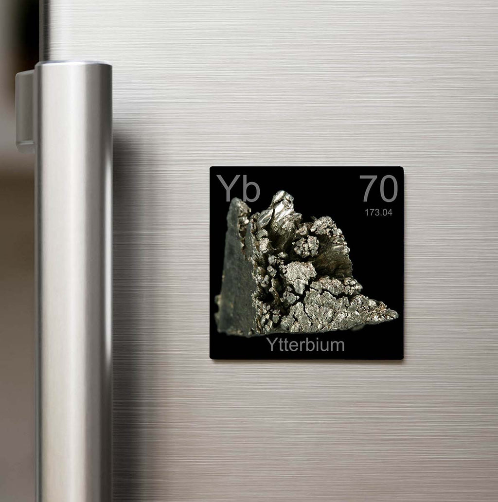 Ytterbium (İterbiyum) Elementi – Buzdolap Magneti