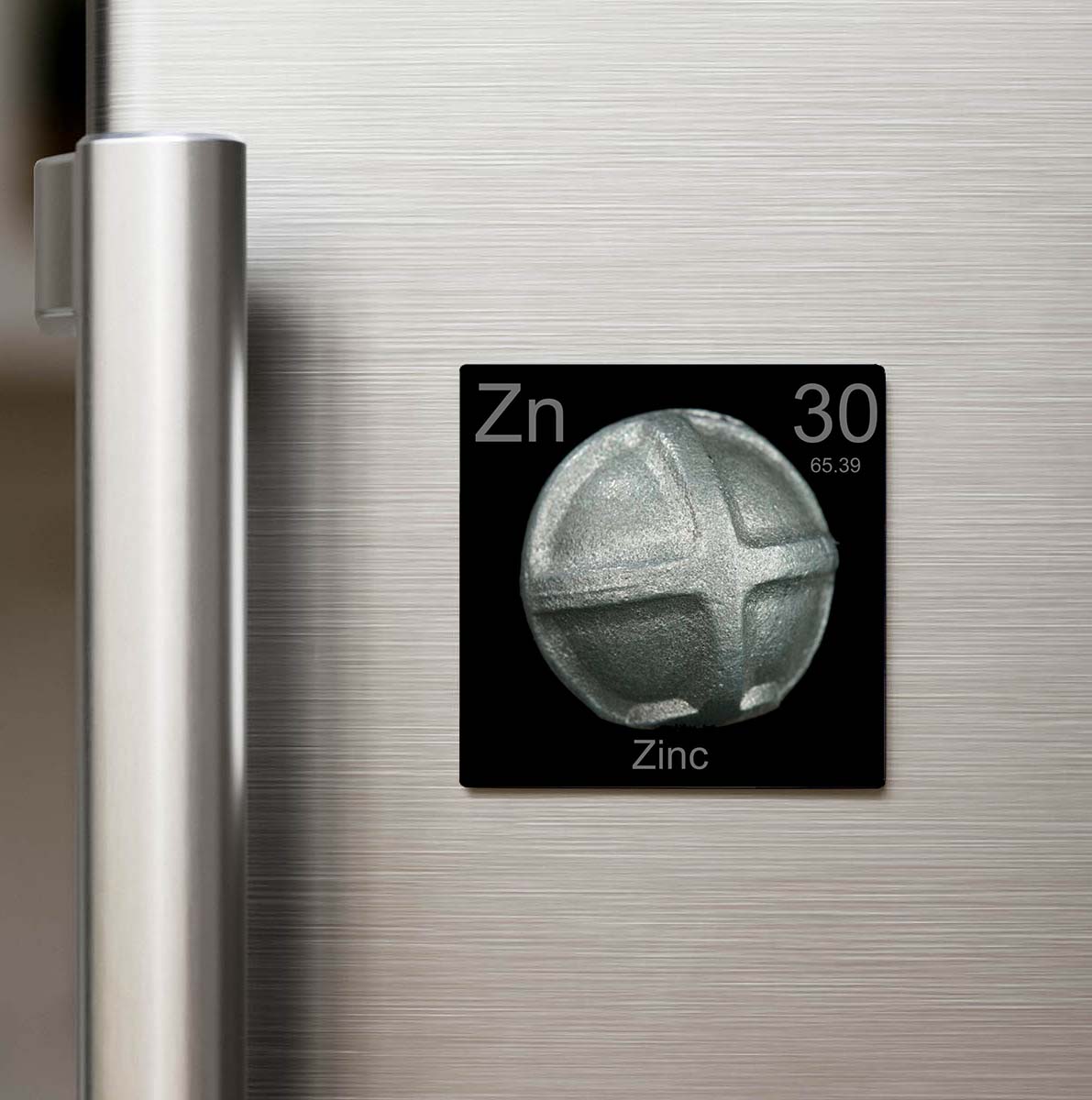 Zinc (Çinko) Elementi – Buzdolap Magneti