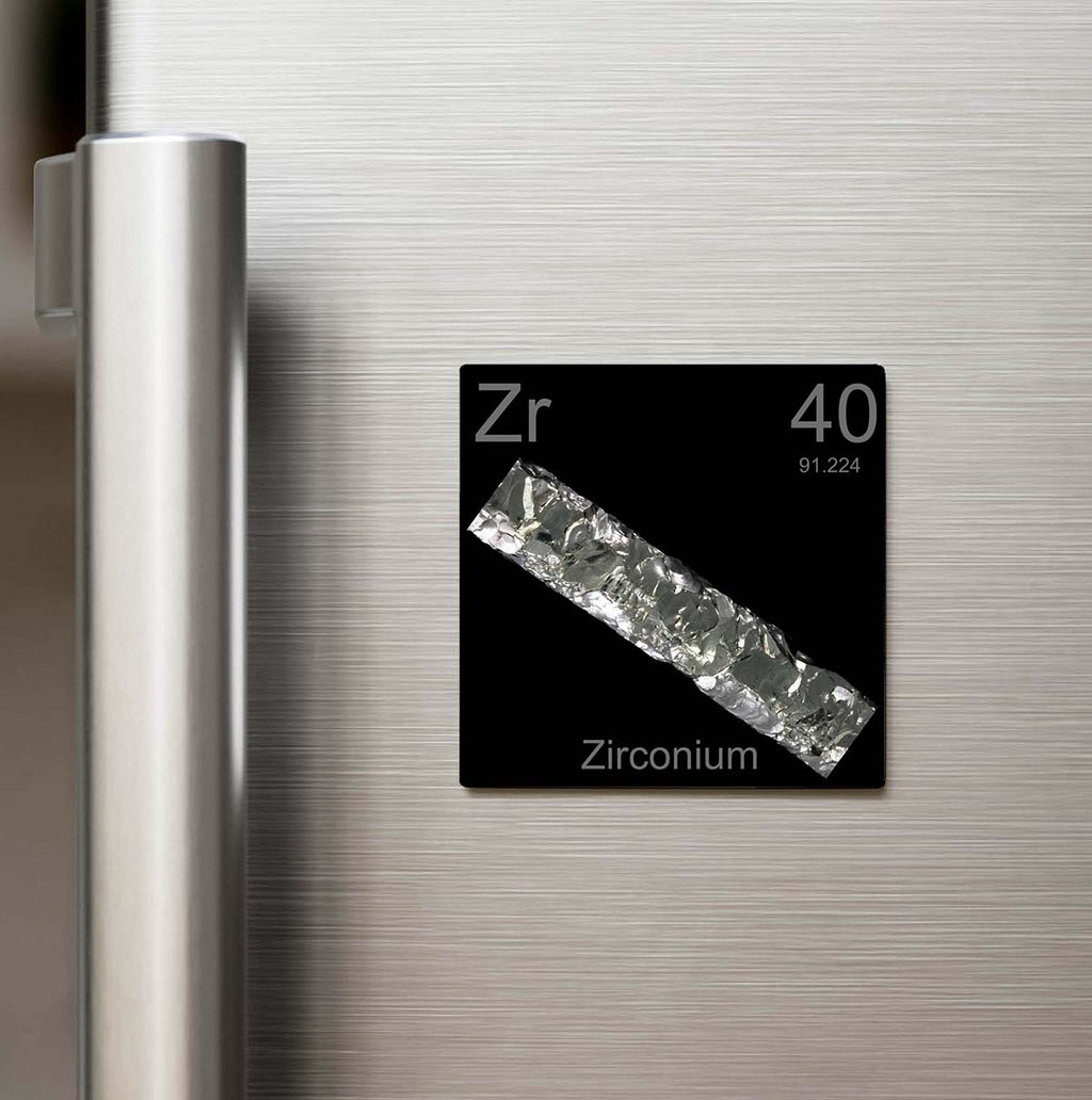 Zirconium (Zirkonyum) Elementi – Buzdolap Magneti