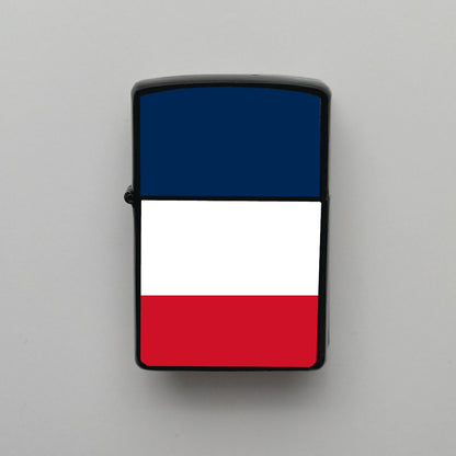 Saint Martin Bayrağı - Benzinli Siyah Çakmak - Hediyelik