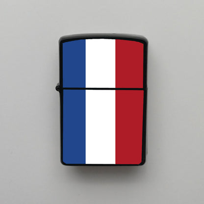 Hollanda Netherlands Bayrağı - Benzinli Siyah Çakmak - Hediyelik