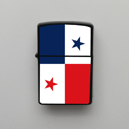 Panama Bayrağı - Benzinli Siyah Çakmak - Hediyelik