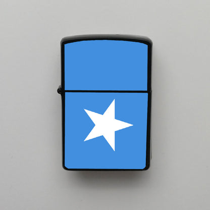 Somali Bayrağı - Benzinli Siyah Çakmak - Hediyelik