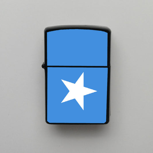 Somali Bayrağı - Benzinli Siyah Çakmak - Hediyelik