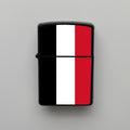 Yemen Bayrağı - Benzinli Siyah Çakmak - Hediyelik