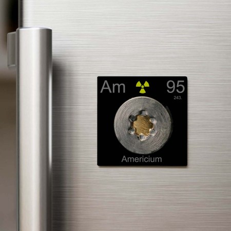 Americium (Amerikyum) Elementi – Buzdolap Magneti