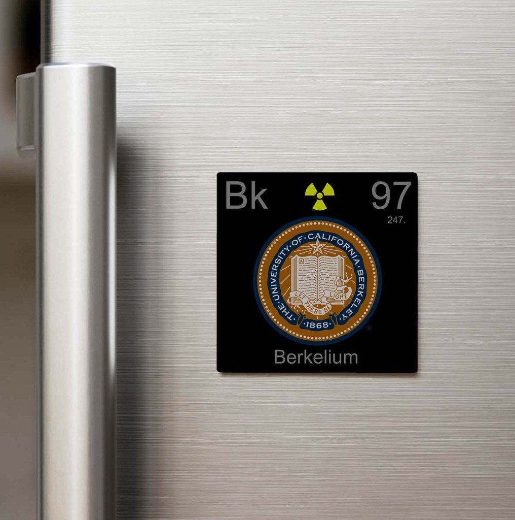 Berkelium (Berkelyum) Elementi – Buzdolap Magneti