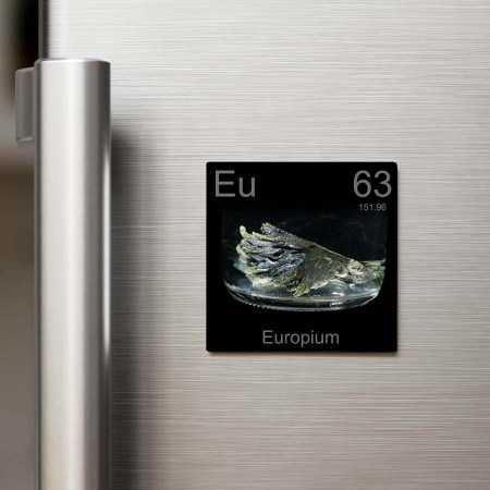 Europium (Evropiyum) Elementi – Buzdolap Magneti