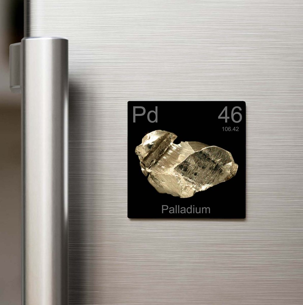 Palladium (Paladyum) Elementi – Buzdolap Magneti