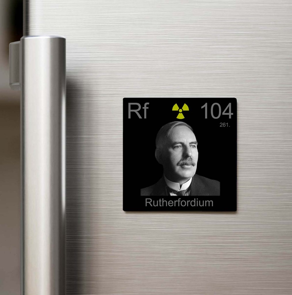 Rutherfordium (Rutherfordyum) Elementi – Buzdolap Magneti