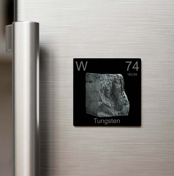 Tungsten (Tungsten / Volfram) Elementi – Buzdolap Magneti